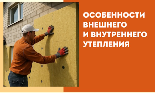 Какие особенности внешнего и внутреннего утепления в Ялуторовске