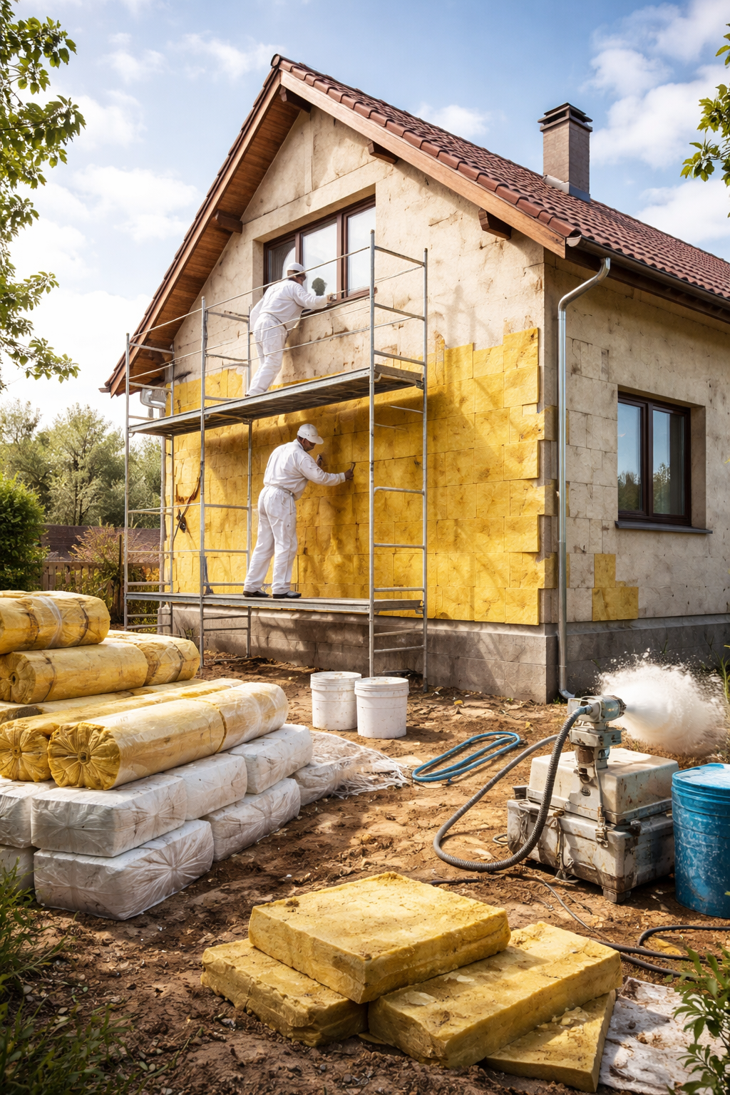 Профессиональное утепление домов в Ялуторовске — тепло, надежность, экономия