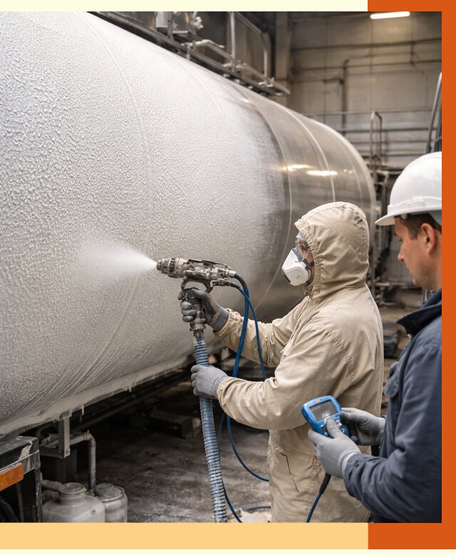 Утепление автоцистерны жидкой теплоизоляцией в Ялуторовске от 14977 руб. под ключ | ТепломастерЛтр
