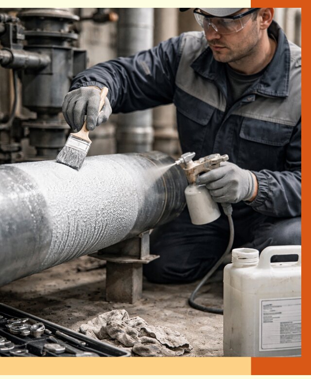 Утепление оборудования жидкой теплоизоляцией в Ялуторовске от 4648 руб. | ТепломастерЛтр