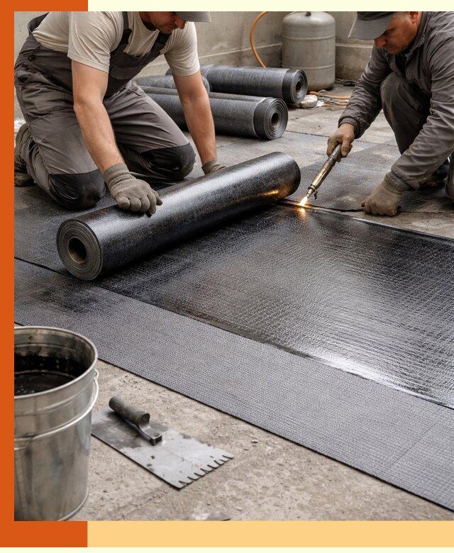 Монтаж гидроизоляционной мембраны в Ялуторовске для зданий и конструкций