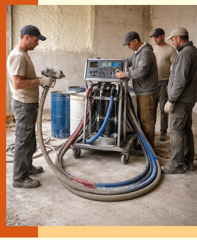 Аренда установки для напыления ППУ в Ялуторовске на выгодных условиях